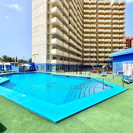 شقة Apartamento Junto Al Mar Con Piscina Climatizada بويرتو ذي لا كروز